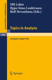 Abbildung von: Topics in Analysis - Springer