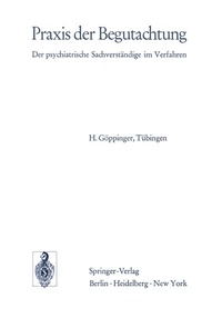 Abbildung von: Praxis der Begutachtung - Springer