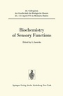 Cover: Biochemistry of Sensory Functions - Springer