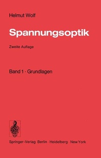 Enlarge image Cover: Spannungsoptik - Springer