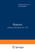 Cover: Hypoxie - Springer