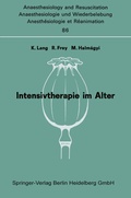 Cover: Intensivtherapie im Alter - Springer