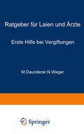 Cover: Erste Hilfe bei Vergiftungen - Springer
