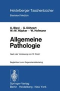 Cover: Allgemeine Pathologie - Springer