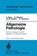 Cover: Allgemeine Pathologie - Springer