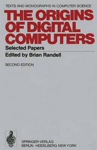 Enlarge image Cover: The Origins of Digital Computers - Springer