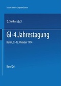 Cover: GI - 4. Jahrestagung - Springer