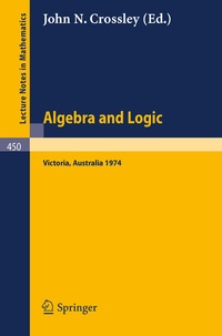 Enlarge image Cover: Algebra and Logic - Springer