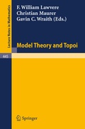 Cover: Model Theory and Topoi - Springer