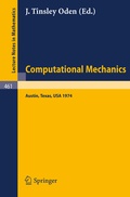 Cover: Computational Mechanics - Springer