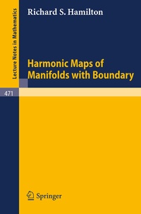 Abbildung von: Harmonic Maps of Manifolds with Boundary - Springer