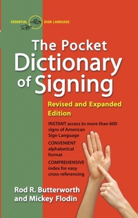 Enlarge image Cover: Pocket Dictionary of Signing - Tarcherperigee
