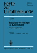 Cover: Knochenverletzungen im Kniebereich - Springer