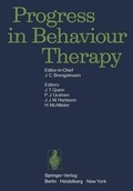 Cover: Progress in Behaviour Therapy - Springer