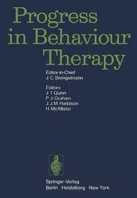 Enlarge image Cover: Progress in Behaviour Therapy - Springer