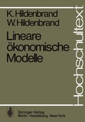 Cover: Lineare &ouml;konomische Modelle - Springer