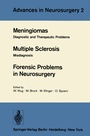 Cover: Meningiomas. Multiple Sclerosis. Forensic Problems in Neurosurgery - Springer