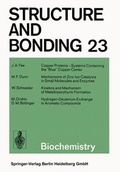 Cover: Biochemistry - Springer