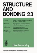 Cover: Biochemistry - Springer