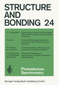 Cover: Photoelectron Spectrometry - Springer