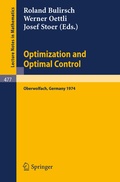 Cover: Optimization and Optimal Control - Springer