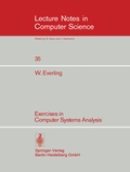 Cover: Exercises in Computer Systems Analysis - Springer