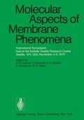 Cover: Molecular Aspects of Membrane Phenomena - Springer