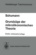 Cover: Grundz GE Der Mikro Konomischen Theorie - Springer