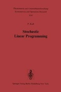 Cover: Stochastic Linear Programming - Springer