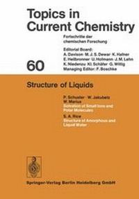 Enlarge image Cover: Structure of Liquids - Springer