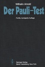 Cover: Der Pauli-Test - Springer