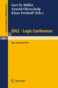 Cover: ISILC - Logic Conference - Springer