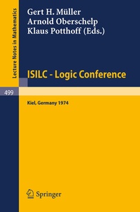 Abbildung von: ISILC - Logic Conference - Springer