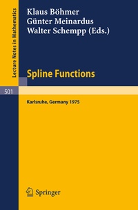 Enlarge image Cover: Spline Functions - Springer