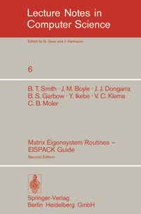 Abbildung von: Matrix Eigensystem Routines - EISPACK Guide - Springer