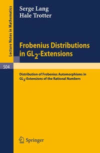 Abbildung von: Frobenius Distributions in GL2-Extensions - Springer