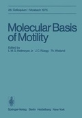 Cover: Molecular Basis of Motility - Springer