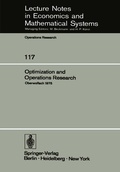 Cover: Optimization and Operations Research - Springer