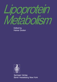 Abbildung von: Lipoprotein Metabolism - Springer
