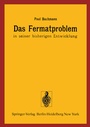 Cover: Das Fermatproblem in seiner bisherigen Entwicklung - Springer