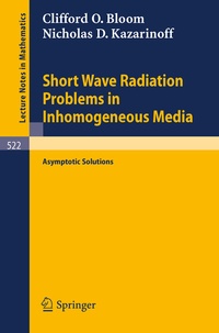 Abbildung von: Short Wave Radiation Problems in Inhomogeneous Media - Springer