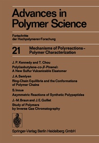 Enlarge image Cover: Mechanisms of Polyreactions - Polymer Characterization - Springer