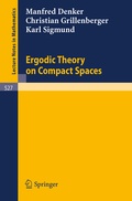 Cover: Ergodic Theory on Compact Spaces - Springer