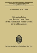 Cover: Microcirculation and Tubular Urine Flow in the Mammalian Kidney Cortex (in vivo Microscopy) - Springer