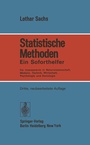 Cover: Statistische Methoden - Springer