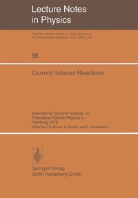 Enlarge image Cover: Current Induced Reactions - Springer