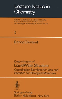 Abbildung von: Determination of Liquid Water Structure - Springer
