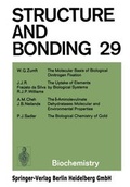 Cover: Structure and Bonding - Springer