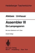 Cover: Assembler III - Springer