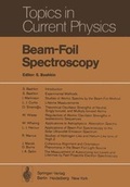 Cover: Beam-Foil Spectroscopy - Springer